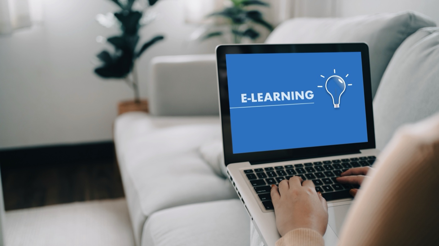 Moderne digitale Lernplattform und E-Learning